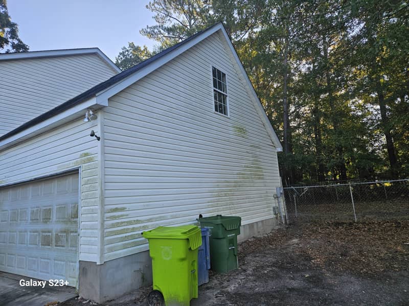 Exterior house cleaning